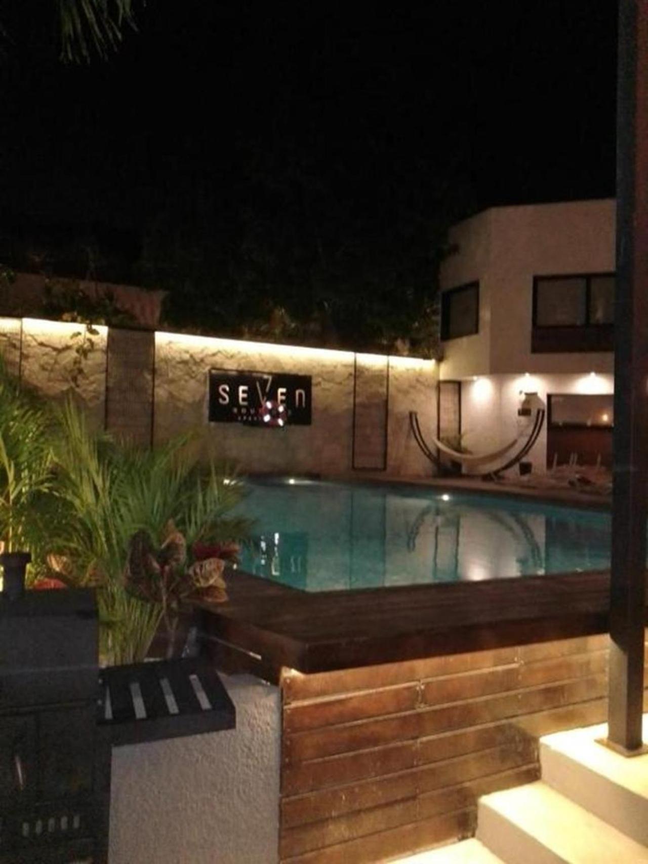 Seven Boutique Apartments Канкун Экстерьер фото